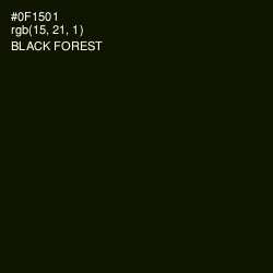 #0F1501 - Black Forest Color Image
